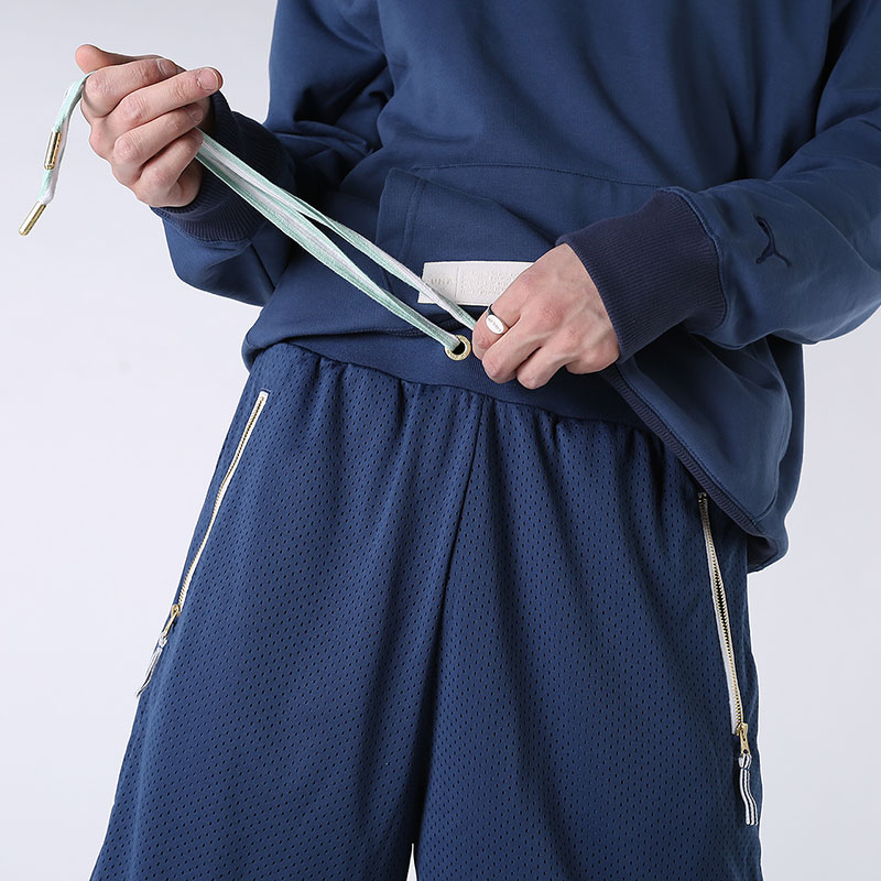 мужские синие шорты  PUMA Spin Move Short 59874401 - цена, описание, фото 3